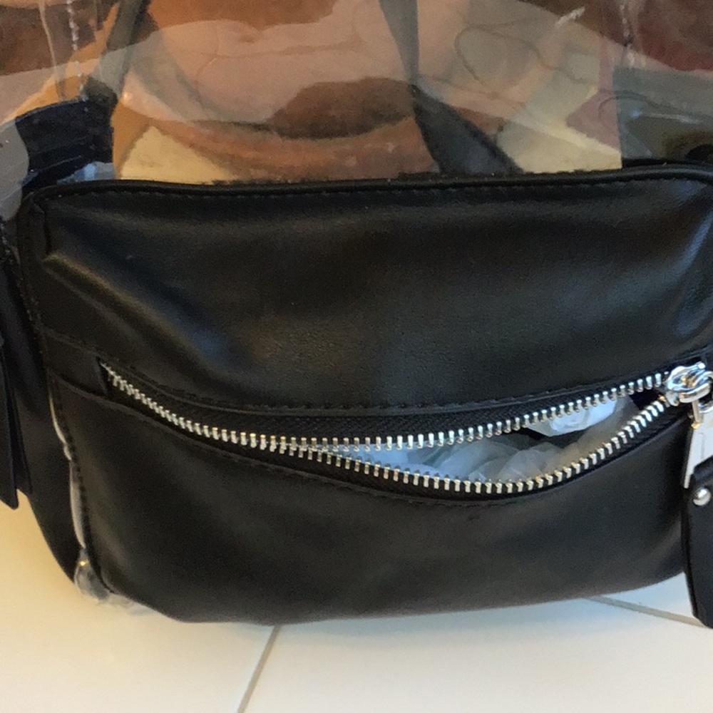 Partial See-Thru Vinyl Backpack (#13) - Picture 4 of 7